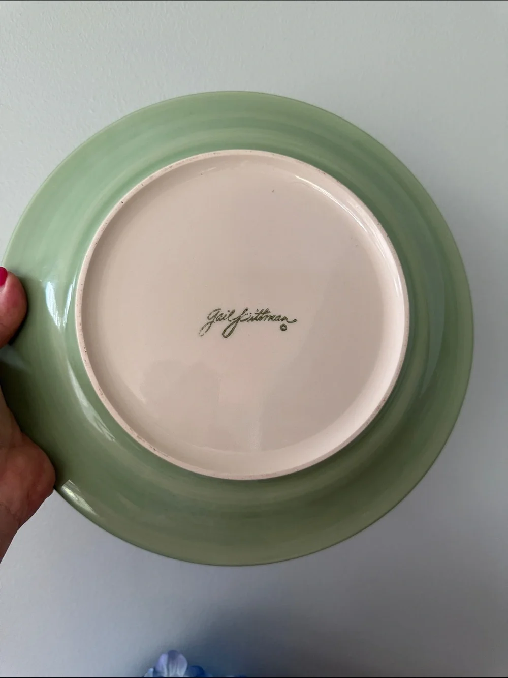 Provence Dinner Plate by GAIL PITTMAN SLAH Excellent Condition